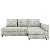 economico Copridivano-Copertura per divano letto 100% cotone coperture quilted floreali colorate con braccioli