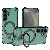 お買い得  サムスン用ケース-電話 ケース 用途 サムスンのギャラクシー S24 Ultra Plus S23 Ultra Plus A55 A35 A25 A15 5G A54 A34 A14 A13 S25ウルトラ バックカバー スタンド付き ワイヤレス充電をサポート 耐衝撃 TPU PC