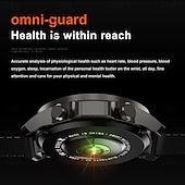 abordables Relojes inteligentes-696 DK68 Reloj inteligente Rastreador de fitness ECG PPG Recordatorio de llamadas Android iOS IP67 47mm 1.53
