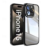 رخيصةأون جرابات آيفون-هاتف غطاء من أجل ايفون 16 iPhone 15 Pro Max iPhone 14 13 12 Pro Max Plus غطاء خلفي حامي عدسة الكاميرا ضد الصدمات درع TPU