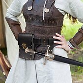levne Příslušenství a další-Středověké Renesanční Úbory Rytíř Viking Maškarní kostým Unisex Keltské Viking Fantazie předvečer Všech svatých Karneval Párty Renesanční jarmark LARP Dospělé Taška Pásek