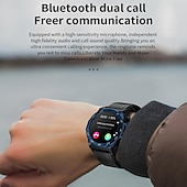 ieftine Ceasuri Smart-ceas inteligent 2024 căști tws apel bluetooth 2 în 1 ceas sport în aer liber 400 mAh baterie ritm cardiac tensiune arterială ceas inteligent de somn