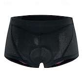 זול מכנסיים, מכנסיים קצרים וחצאיות לנשים-WOSAWE בגדי ריקוד נשים צבע אחיד תחתוני אופניים מכנס קצר מרופד לרכיבה אופניים מכנסיים קצרים הלבשה תחתונה שורטים (מכנסיים קצרים) מרופדים גזרה צרה ספורט ייבוש מהיר גמישות גבוהה נוח נושם שחור ורוד ביגוד