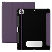 Недорогие чехол для iPad-Таблетка Чехлы панели Назначение Apple ipad 9th 8th 7th Generation 10.2 inch iPad Pro 12.9&#039;&#039; 5th iPad Air 3-й Портативные Держатель для карандашей Тройная подставка ТПУ Кожа PU