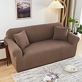abordables Funda de sofá-Funda de sofá resistente al agua, funda de sofá de 1/2/3/4 plazas para sala de estar, funda de sofá elástica, funda de sofá para sofá