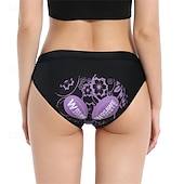 abordables Pantalones, shorts y faldas de mujer-WOSAWE Mujer Ropa interior de ciclismo Culotte Ciclismo Bicicleta Bermudas Pantalones cortos Ropa interior Ajustado Deportes Transpirable Secado rápido Alta elasticidad Cómodo Negro Rosa Licra Ropa
