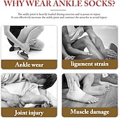 cheap Personal Care &amp; Health-3Pairs Neuropathy Socks - Soothe Relief Compression Socks 20-30 mmHg - Comprex Ankle Sleeves for Arch Support, Achilles Tendonitis, and Foot Pain Relief