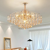 economico Modello sputnik-lampadario a led 42/50/60/80/100 cm 5/8/10/12/15 lampadina non inclusa finitura elettrolitica cristallo metallo stile moderno contemporaneo camera da letto sala da pranzo mini sospensione 110-240 v