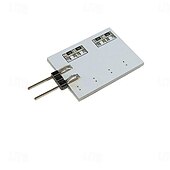 baratos Luzes LED de Dois Pinos-G4 lâmpada led 12v 1w substituição 10w lâmpada halógena para quarto extrator de exaustor de cozinha sala de jantar 10 peças