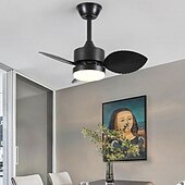 baratos Candeeiros Ventoinhas de Teto-Ventilador de teto com led globo suspenso sobre a mesa 1 luz 60 cm design único Resina de 3 cores com acabamentos pintados em metal moderno estilo nórdico quarto sala de jantar 110-240v