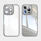 رخيصةأون جرابات آيفون-هاتف غطاء من أجل ايفون 16 iPhone 15 Pro Max iPhone 14 13 12 Pro Max Plus غطاء خلفي حامي عدسة الكاميرا ضد الصدمات درع TPU