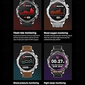 abordables Relojes inteligentes-696 DK68 Reloj inteligente Rastreador de fitness ECG PPG Recordatorio de llamadas Android iOS IP67 47mm 1.53