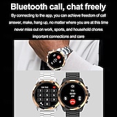 preiswerte Smartwatch-696 HK98 Smartwatch Fitness Tracker EKG PPG Bluetooth-Anruf Erinnerung Android iOS IP67 48mm 1.43&quot;