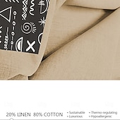 baratos Calça Casual Estampada Masculina-Homens Calça casual Imprimir Férias Bege Sem Elasticidade
