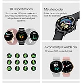 tanie Smartwatche-696 HK30 Inteligentny zegarek 1.43 in Inteligentny zegarek Bluetooth EKG + PPG Krokomierz Powiadamianie o połączeniu telefonicznym Kompatybilny z Android iOS Damskie Męskie Odbieranie bez użycia rąk