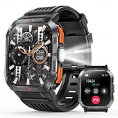Χαμηλού Κόστους Smartwatch-696 S50 Εξυπνο ρολόι 2.02 inch Έξυπνο ρολόι Bluetooth ΗΚΓ + PPG Βηματόμετρο Υπενθύμιση Κλήσης Συμβατό με Android iOS Γυναικεία Άντρες Κλήσεις Hands-Free Υπενθύμιση Μηνύματος IP 67 Θήκη ρολογιού 43mm