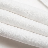preiswerte Herren Elite Hemden-100% Leinen Herren Hemd Leinenhemd Strandhemd Knopfhemd Weiß Langarm Einfach Revers Frühling &amp; Herbst Urlaub Täglich Bekleidung