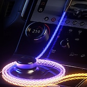 abordables Cables para móviles-Cable de carga múltiple 66W 3,9 pies USB A a USB C USB C a USB C 2.1 A Cable de Carga Carga rápida Alta transferencia de datos nailon trenzado 3 en 1 Tacto Suave Para iPad Samsung Xiaomi Accesorio