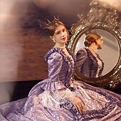levne Šaty-gotický Barroco Viktoria Tarzı Šaty Kostým na Večírek Plesové šaty Princeznovské Shakespeare Plesové šaty Maškarní kostým Dámské předvečer Všech svatých Karneval Valentýna Párty Večerní oslava