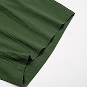 baratos Clássico-Homens Calção Shorts de linho Shorts de verão Bolsos Com Cordão Cintura elástica Tecido Conforto Respirável Curto Casual Diário Feriado Moda Estilo Clássico Preto Branco