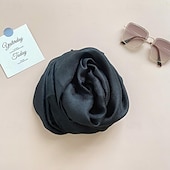abordables Echarpes mousseline-Foulard Rectangulaire Femme Plein Air du quotidien Rendez-vous Bleu Incarnadin Écharpe Couleur monochrome