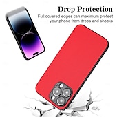 Χαμηλού Κόστους iPhone Θήκες-τηλέφωνο tok Για iPhone 16 iPhone 15 Pro Max Plus iPhone 14 13 12 11 Pro Max Plus Mini SE Πίσω Κάλυμμα Ανθεκτική σε πτώσεις Ρετρό TPU PU δέρμα