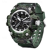 economico Orologi digitali-Orologio digitale SANDA da uomo Orologio sportivo all&#039;aperto moda casual cronometro luminoso sveglia impermeabile in TPU