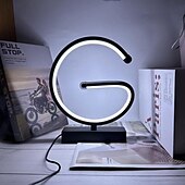 economico Lampade da tavolo-lampada da tavolo a led usb controllo touch curva - lampada da tavolo moderna a spirale lampada da comodino con 3 colori di luci a led