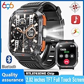 Χαμηλού Κόστους Smartwatch-696 S50 Εξυπνο ρολόι 2.02 inch Έξυπνο ρολόι Bluetooth ΗΚΓ + PPG Βηματόμετρο Υπενθύμιση Κλήσης Συμβατό με Android iOS Γυναικεία Άντρες Κλήσεις Hands-Free Υπενθύμιση Μηνύματος IP 67 Θήκη ρολογιού 43mm