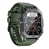 economico Smartwatch-C28 Orologio intelligente 2.02 pollice Intelligente Guarda Bluetooth ECG + PPG Pedometro Avviso di chiamata Compatibile con Android iOS Da donna Da uomo Standby lungo Chiamate in vivavoce Impermeabile
