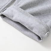 cheap Sweatpants-Men&#039;s Sweatpants Trousers Casual Pants Straight Leg Sweatpants Pocket Drawstring Elastic Waist Plain Comfort Sports Outdoor Casual Daily Fashion Streetwear Black Navy Blue Micro-elastic