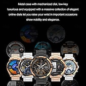 preiswerte Smartwatch-696 HK98 Smartwatch Fitness Tracker EKG PPG Bluetooth-Anruf Erinnerung Android iOS IP67 48mm 1.43&quot;
