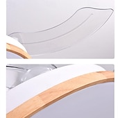 お買い得  シーリングファンライト-LED シーリングファン 90/105cm 1 ライト 調光可能 塗装仕上げ 金属アクリル モダン コンテンポラリー スタイル 寝室 ダイニングルーム リモコンで調光可能