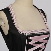 baratos Mulheres-Oktoberfest Vestidos Roupa Dirndl Bávaro Empregada Alemão Munique prados Mulheres Pano de Estilo Tradicional Sem Blusa