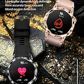 billiga Smarta klockor-696 NX18Pro Smart klocka 1.5 tum Smart Klocka Blåtand EKG + PPG Stegräknare Samtalspåminnelse Kompatibel med Android iOS Dam Herr Handsfreesamtal Meddelandepåminnelse IP 67 48mm klockfodral