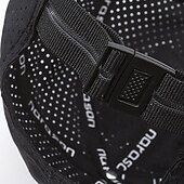 billiga Baseballkeps herr-Herr Basebollkeps Solhatt Trucker Hat Svart Vit Polyester Mode Ledigt Gata Dagligen Slät Justerbara Solskyddskräm Andningsfunktion Snabb tork