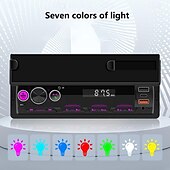 cheap Car Multimedia Players-FYAUTOPER Car Bluetooth MP3 player with mobile phone stand multimedia lossless music Car radio
