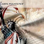  4 luglio 2026 250° Per uomo Bandiera Americana Veterani Magliette Polo a Nido d'Ape Maglia da golf Manica Corta Magliette polo Camicie con Colletto Abbigliamento casual alla moda Abbigliamento da