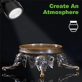baratos Luzes de rua-luz led spot interface usb escurecimento ajuste de cor holofote cronometrado luz quente luz branca luz de projeção luz de projeção de plantas de interior iluminação decoração atmosfera luz planta