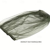 Χαμηλού Κόστους καπέλα για το σπίτι-Διχτυωτό δίχτυ κεφαλής ζωύφιου δικτυωτό πρόσωπο για καπέλα κάλυμμα μάσκας από δίχτυ εντόμων από σκνίπες επιπλέον λεπτές τρύπες οθόνης μύγας προστασία εξωτερικού χώρου για άνδρες &amp;amp; γυναίκες