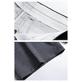 preiswerte Lässige Shorts-Herren Kleid-Shorts Lässige Shorts Höhenanstieg Einfarbig Atmungsaktiv Leichtgewichtig Knielänge Casual Basic Klassisch weiß grau Schwarz Hoher Taillenbund Unelastisch