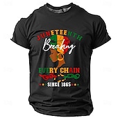 preiswerte Vintage-T-Shirts-Herren Stammes Afrikanisches Muster T Shirt Kurzarm T-Shirt 3D-Druck Rundhalsausschnitt Hemd Sport Modisch Ethnisch Strasse Sports Outdoor Schwarz Blau Braun Sommer Frühling Bekleidung S M L XL XXL
