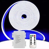 cheap Waterproof Strip Lights-5V Waterproof LED Neon Light Strip with 13key Remote Control Timer 3.3-9.8FT Waterproof Pool Strip Box Power Supply Suitable for Outdoor Activities Parties Camping Courtyard Decoration Lndoor Car Atmosphere