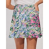 cheap Golf Bottoms-Women&#039;s Golf Skirts 17inch Pickleball Pink Skirt Ladies Golf Attire Clothes Outfits Wear Apparel