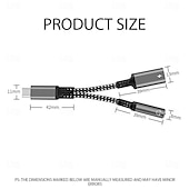 halpa Matkapuhelinkaapelit-usb tyyppi c - 3,5 mm kuulokeliitäntä sovitinkaapeli 2 in 1 dual usb c naaras audio aux liitin lataus jakaja musiikki