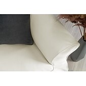 baratos Cobertura de Sofa-Capa para Sofá de 3 Lugares Capa de Sofá de Algodão com 3 Capas de Almofada e 3 Capas de Encosto Capa Ektorp Lavável Protetor de Móveis