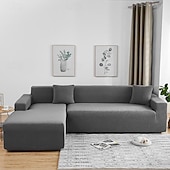 economico Copertura per divano-copridivano resistente all&#039;acqua copridivano 1/2/3/4 posti per soggiorno copridivano elastico ad angolo a L copridivano
