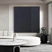 abordables Peintures Abstraites-peint à la main 3d texturé blanc peinture abstraite sur toile 3d texturé art mural boho moderne toile art salon décor pattle couteau peinture à l&#039;huile décor à la maison hôtel pièce d&#039;art
