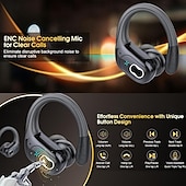 levne TWS Pravá bezdrátová sluchátka-696 HD65 Headset pro telefonování bez použití rukou Závěsy Bluetooth 5.3 Potlačení hluku Stereo Zrušení okolního hluku ENC pro Apple Samsung Huawei Xiaomi MI pro kancelářské podnikání Cestování a