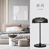 cheap Bedside Lamp-LED Beside Lamp 7W Nordic Glass Desk Light Bedroom Living Room Desk Lamp Kids Room Decor Bedisde Lights Gifts Creative Iron Table Light with Glass Lampshade Indoor Table Lamp with Plug 110-240V